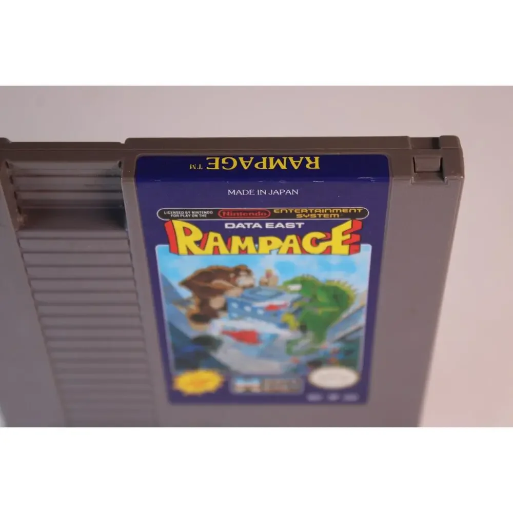 Rampage (Nintendo Entertainment System, 1988) Game Cart Only, Tested/Works